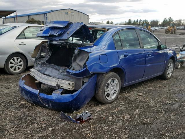1G8AJ52F45Z134037 - 2005 SATURN ION LEVEL BLUE photo 4