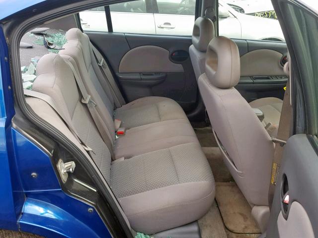 1G8AJ52F45Z134037 - 2005 SATURN ION LEVEL BLUE photo 6