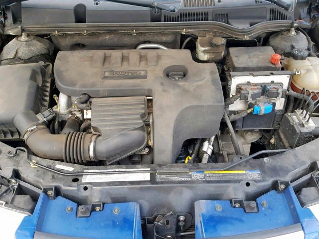 1G8AJ52F45Z134037 - 2005 SATURN ION LEVEL BLUE photo 7