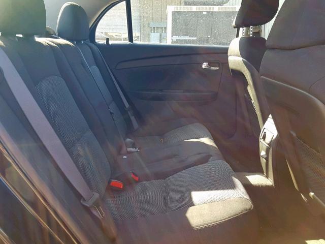 1G1ZC5E09CF219053 - 2012 CHEVROLET MALIBU 1LT 黑色 照片 6