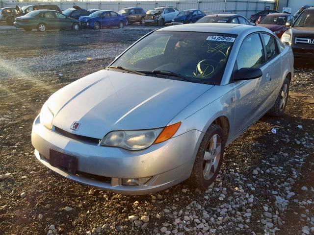 1G8AW15F87Z152744 - 2007 SATURN ION LEVEL SILVER photo 2