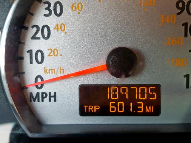 1G8AW15F87Z152744 - 2007 SATURN ION LEVEL SILVER photo 8