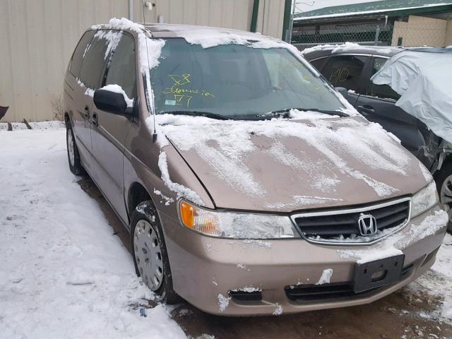 5FNRL18534B063881 - 2004 HONDA ODYSSEY LX TAN photo 1