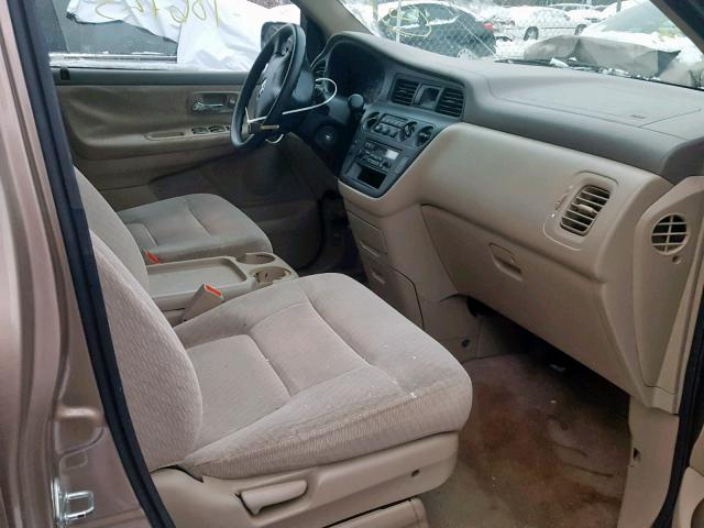 5FNRL18534B063881 - 2004 HONDA ODYSSEY LX TAN photo 5