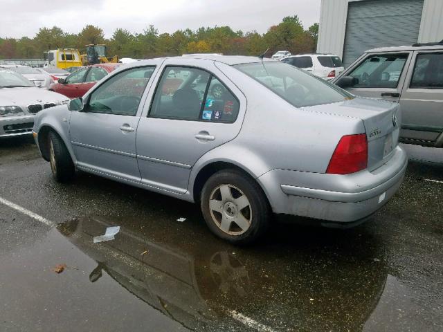 3VWSK69M32M121484 - 2002 VOLKSWAGEN JETTA GLS SILVER photo 3