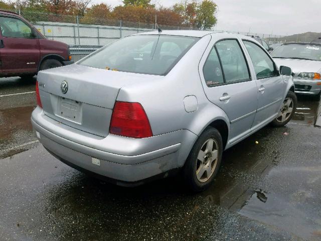 3VWSK69M32M121484 - 2002 VOLKSWAGEN JETTA GLS SILVER photo 4