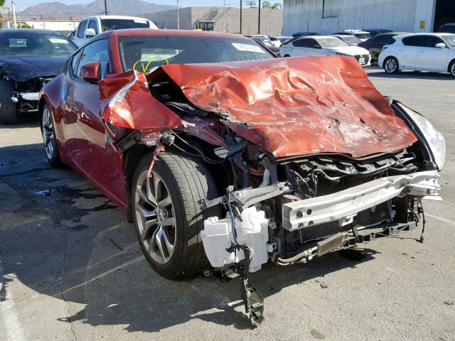 JN1AZ4EH3EM632638 - 2014 NISSAN 370Z BASE ORANGE photo 1