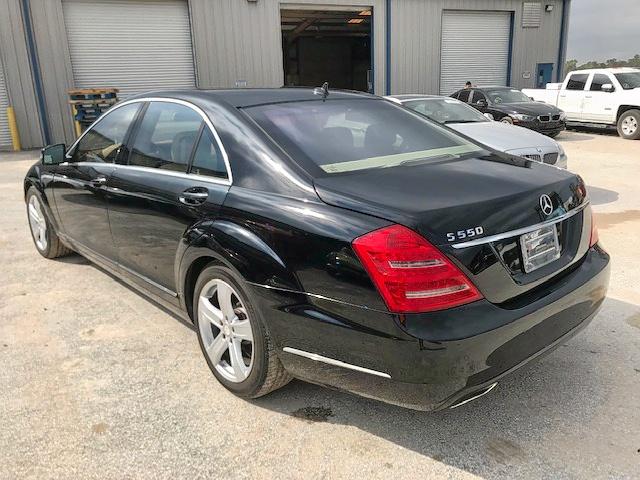 WDDNG7BB3AA295363 - 2010 MERCEDES-BENZ S 550 BLACK photo 3