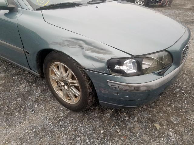 YV1RS59VX42338748 - 2004 VOLVO S60 2.5T GRAY photo 9