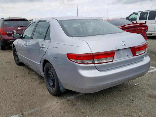 1HGCM56364A093284 - 2004 HONDA ACCORD LX SILVER photo 3