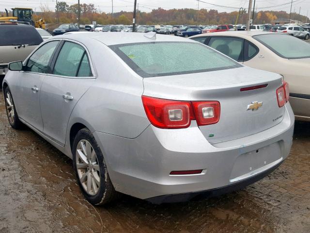 1G11E5SA3GU159020 - 2016 CHEVROLET MALIBU LIM ვერცხლისფერი ფოტო 3
