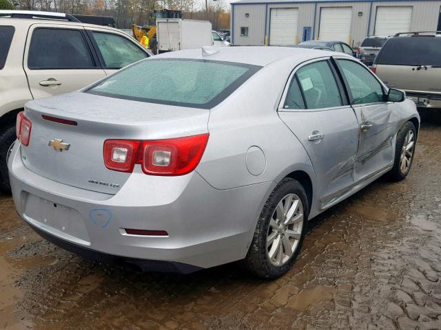 1G11E5SA3GU159020 - 2016 CHEVROLET MALIBU LIM ვერცხლისფერი ფოტო 4