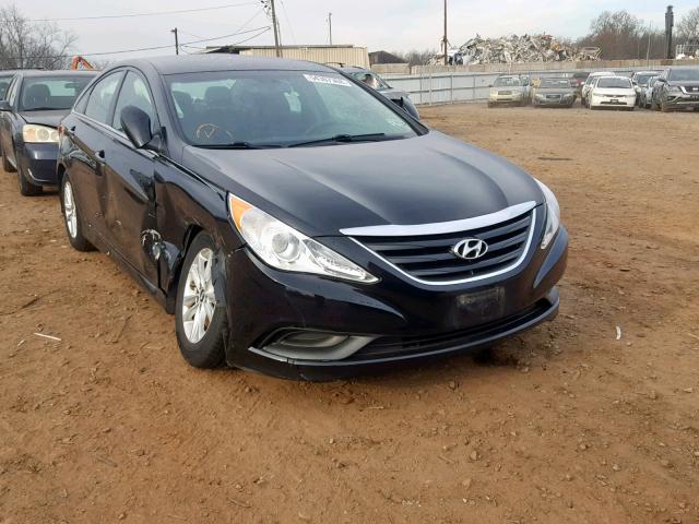 5NPEB4AC7EH895111 - 2014 HYUNDAI SONATA GLS BLACK photo 1