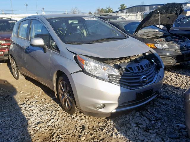 3N1CE2CP6EL436948 - 2014 NISSAN VERSA NOTE SILVER photo 1