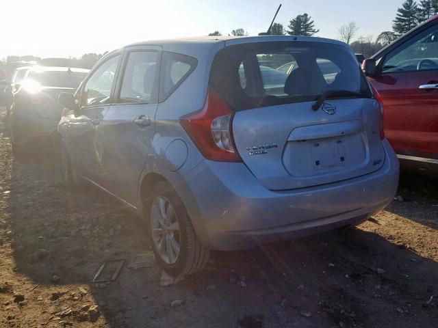 3N1CE2CP6EL436948 - 2014 NISSAN VERSA NOTE SILVER photo 3