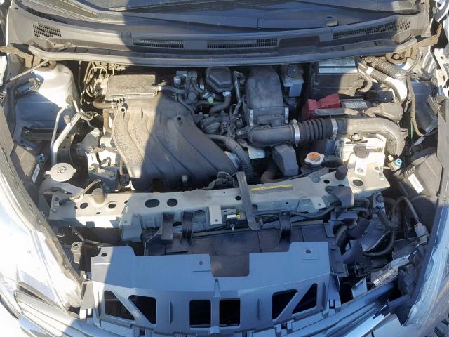 3N1CE2CP6EL436948 - 2014 NISSAN VERSA NOTE SILVER photo 7