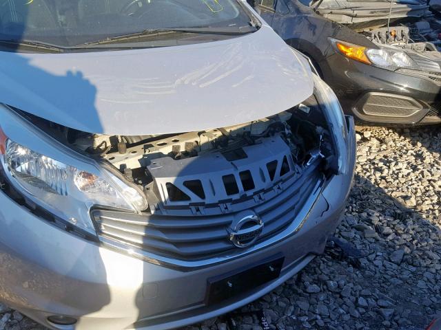 3N1CE2CP6EL436948 - 2014 NISSAN VERSA NOTE SILVER photo 9