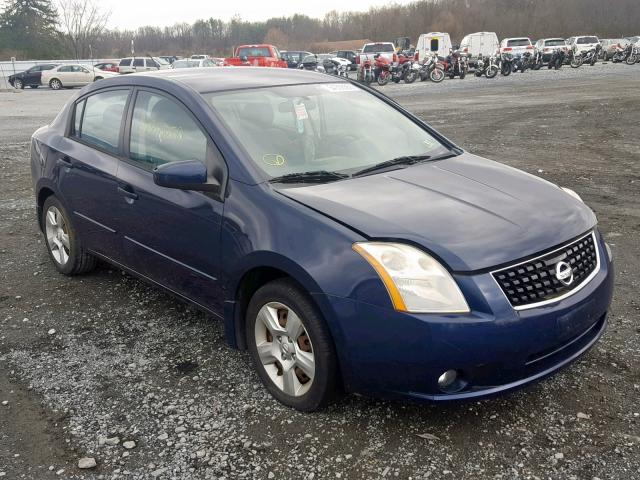 3N1AB61E98L656887 - 2008 NISSAN SENTRA 2.0 BLUE photo 1