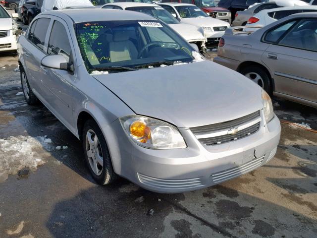 1G1AL58F087113699 - 2008 CHEVROLET COBALT LT SILVER photo 1