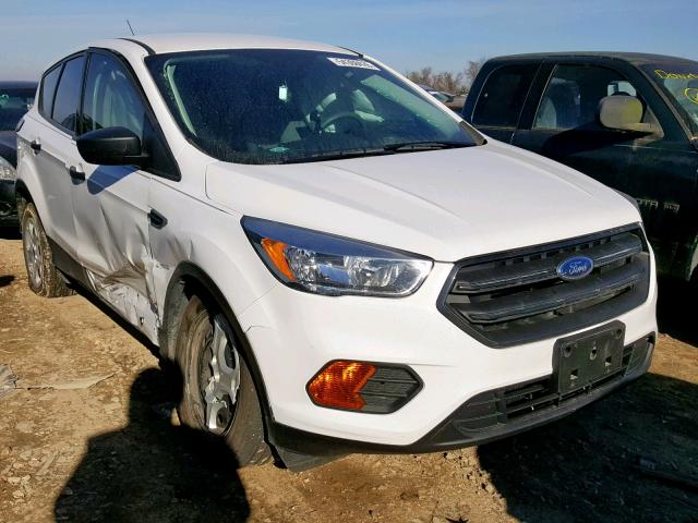 1FMCU0F72HUC34260 - 2017 FORD ESCAPE S WHITE photo 1