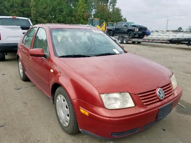 3VWRC29M7YM031851 - 2000 VOLKSWAGEN JETTA GL RED photo 1