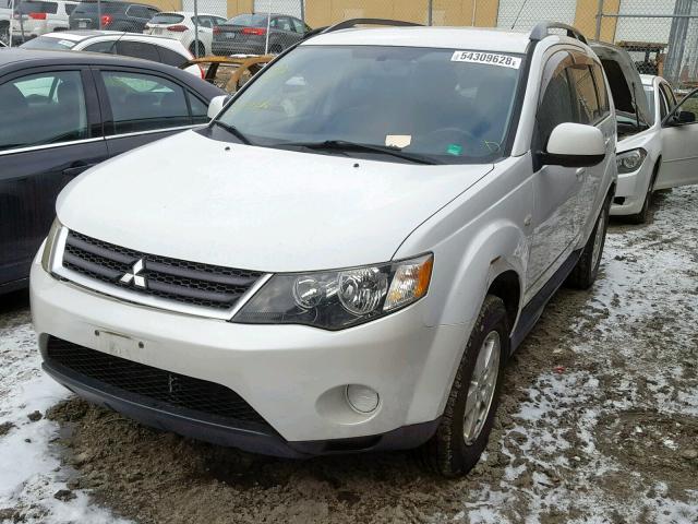 JA4LS21W29Z601452 - 2009 MITSUBISHI OUTLANDER WHITE photo 2