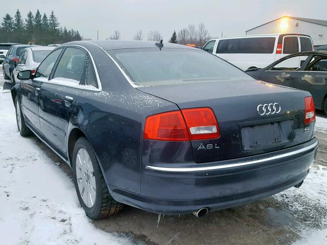 WAUMV44EX7N013073 - 2007 AUDI A8 L QUATT BLACK photo 3