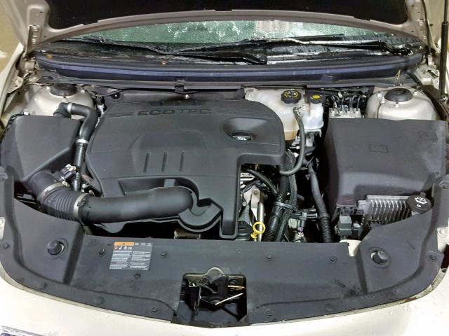 1G1ZC5E07CF189499 - 2012 CHEVROLET MALIBU 1LT GOLD photo 7
