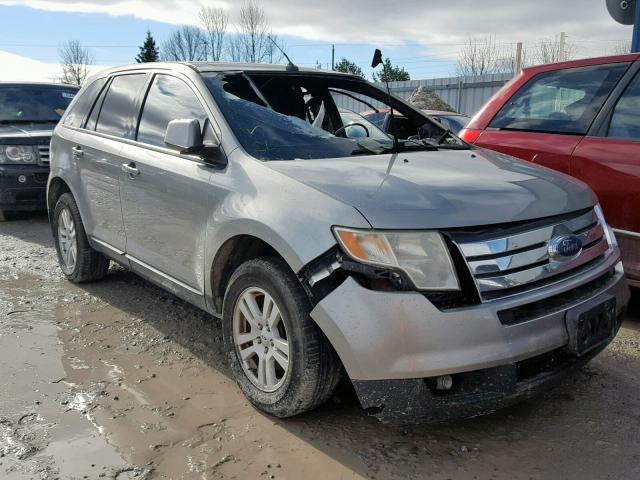 2FMDK48C98BA58390 - 2008 FORD EDGE SEL SILVER photo 1