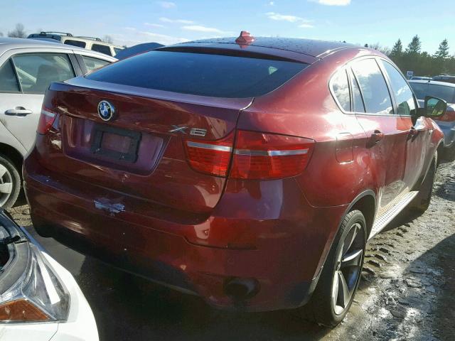 5UXFG4C5XAL225755 - 2010 BMW X6 XDRIVE3 RED photo 4