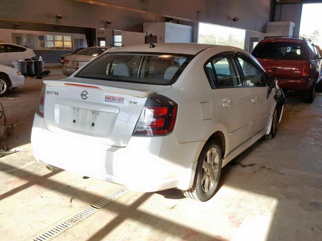 3N1AB6AP6CL686844 - 2012 NISSAN SENTRA 2.0 WHITE photo 4