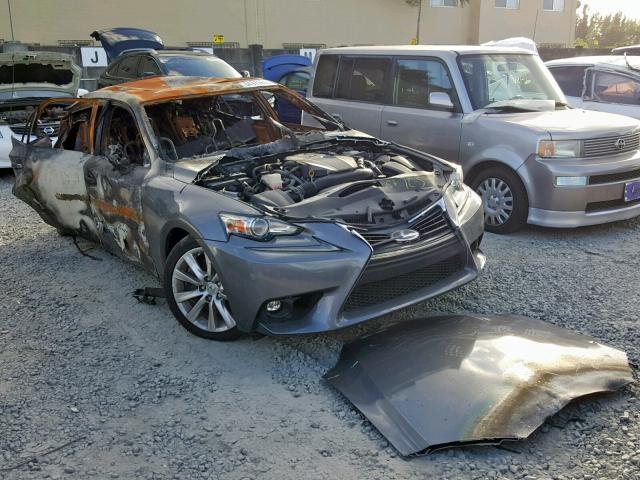 JTHBA1D23G5012985 - 2016 LEXUS IS 200T GRAY photo 1