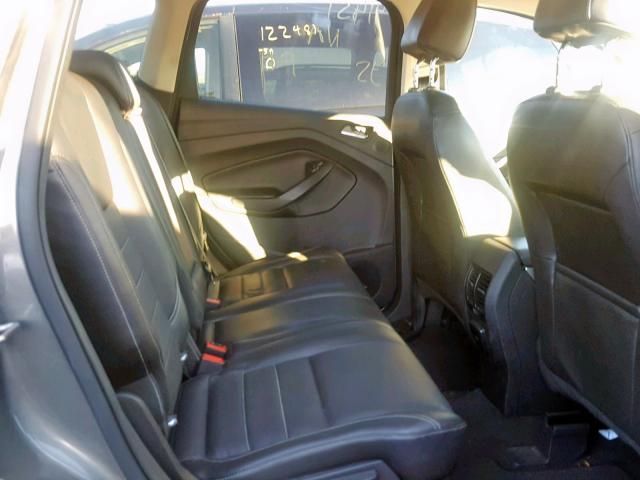 1FMCU9H93DUA12954 - 2013 FORD ESCAPE SEL GRAY photo 6