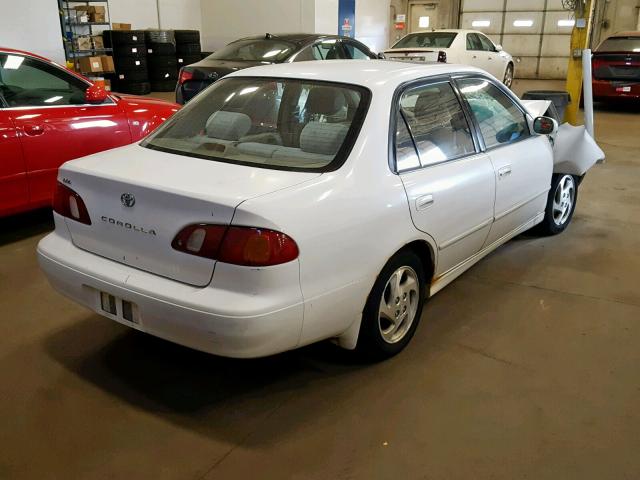 1NXBR12E2XZ214189 - 1999 TOYOTA COROLLA VE WHITE photo 4