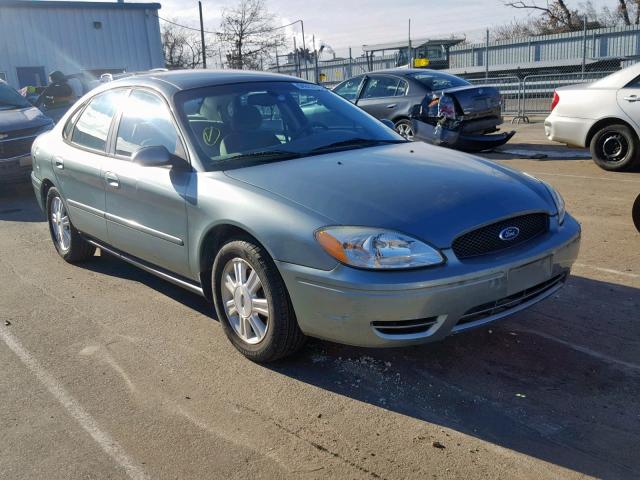 1FAFP56215A201537 - 2005 FORD TAURUS SEL GREEN photo 1