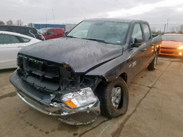 1C6RR7TT3KS646224 - 2019 RAM 1500 CLASS GRAY photo 2