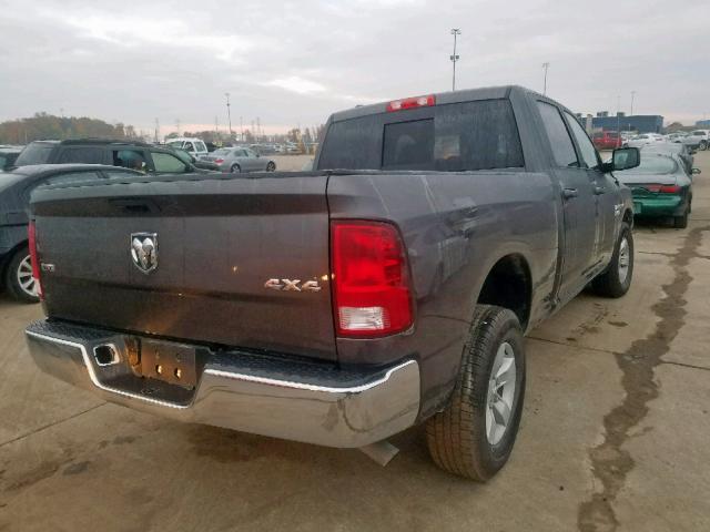 1C6RR7TT3KS646224 - 2019 RAM 1500 CLASS GRAY photo 4