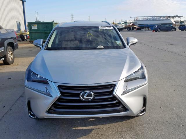 JTJYARBZ3H2057242 - 2017 LEXUS NX 200T GRAY photo 9