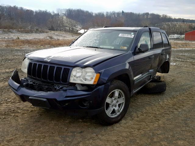 1J4GR48KX6C172023 - 2006 JEEP GRAND CHER BLUE photo 2