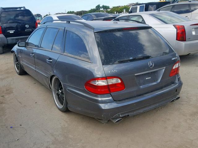 WDBUH76J05A788538 - 2005 MERCEDES-BENZ E 55 AMG GRAY photo 3