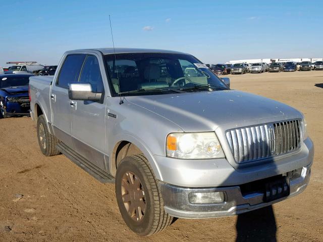 5LTPW18586FJ02555 - 2006 LINCOLN MARK LT SILVER photo 1