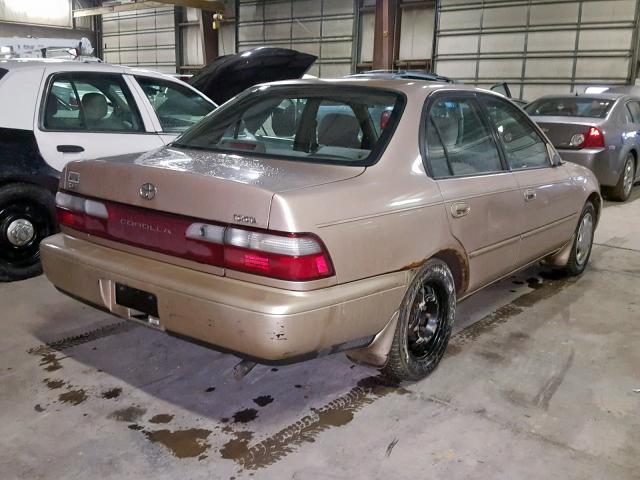 1NXBB02E8VZ656857 - 1997 TOYOTA COROLLA DX GOLD photo 4