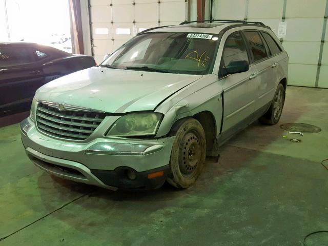 2C8GF68415R372594 - 2005 CHRYSLER PACIFICA T SILVER photo 2