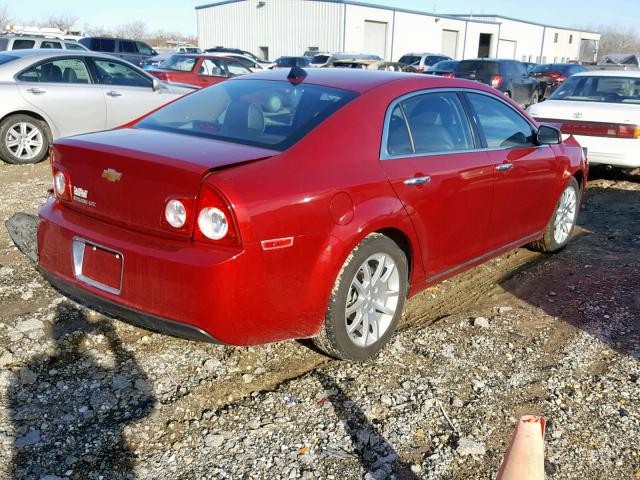 1G1ZE5E04CF230097 - 2012 CHEVROLET MALIBU LTZ წითელი ფოტო 4