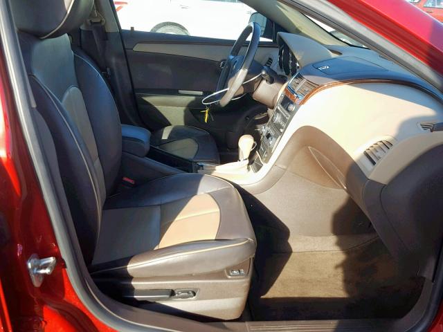 1G1ZE5E04CF230097 - 2012 CHEVROLET MALIBU LTZ წითელი ფოტო 5