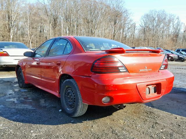 1G2NF52E94M687024 - 2004 PONTIAC GRAND AM S RED photo 3