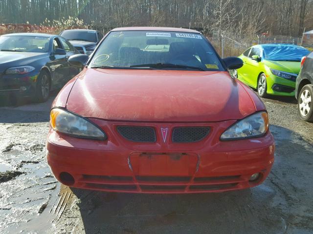 1G2NF52E94M687024 - 2004 PONTIAC GRAND AM S RED photo 9