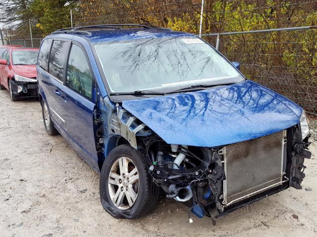 2D4RN5DX0AR239619 - 2010 DODGE GRAND CARA BLUE photo 1