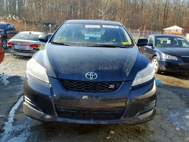 2T1LE40EX9C002357 - 2009 TOYOTA COROLLA MA BLACK photo 9