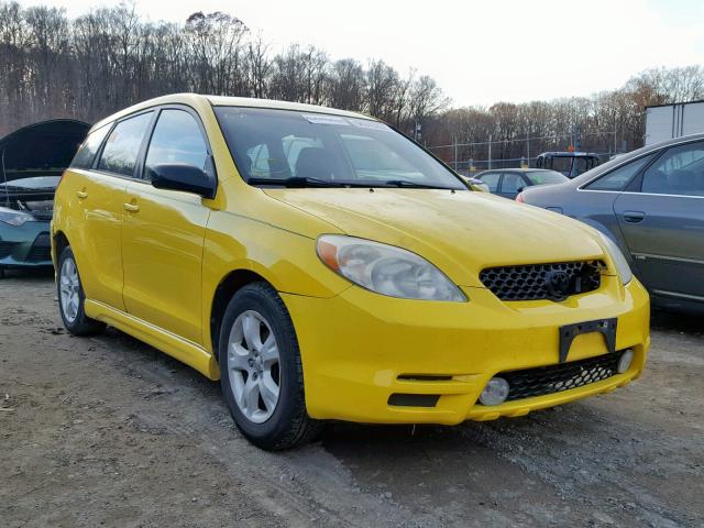 2T1KR32EX4C170130 - 2004 TOYOTA COROLLA MA YELLOW photo 1